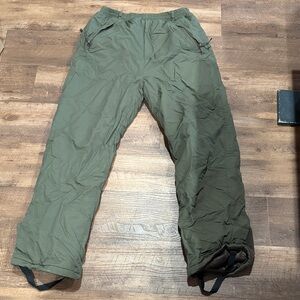 Drake Men's Olive Green insulated Pants